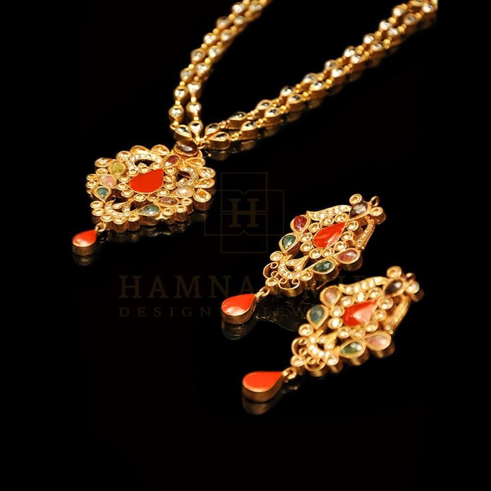 Hamna Amir Designer Jewelry. Coral 